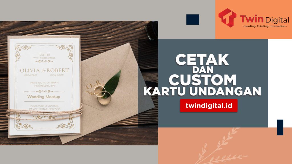 Cetak Kartu Undangan Murah Terdekat di Jakarta Twin Digital