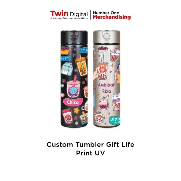 Custom Tumbler Gift Life Print UV - Twin Digital