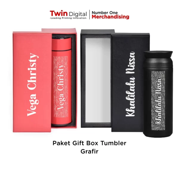Gift Box Tumbler Paket Hampers Tumbler + Box