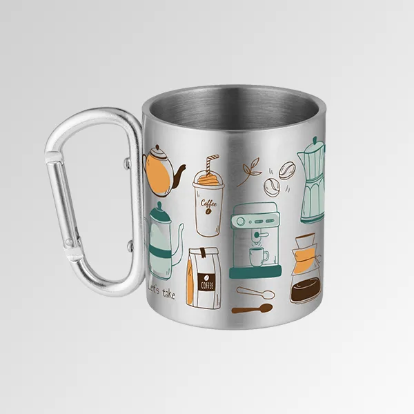 mug stainless custom