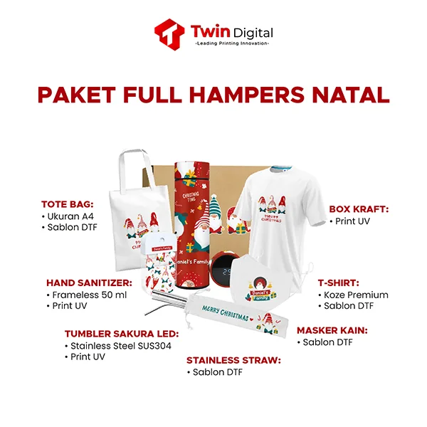 hampers natal twin digital printing