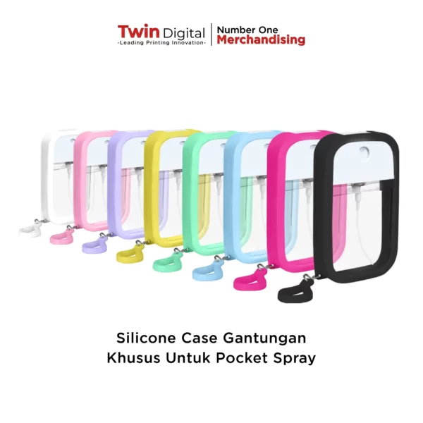Silikon Hand Sanitizer Case - Twin Digital