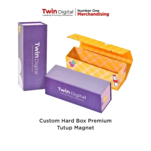 Hard Box Premium Custom Tutup Magnet - Twin Digital