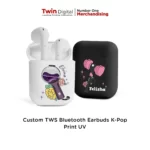 Custom TWS Bluetooth Earbuds Edisi K-Pop Print UV - Twin Digital