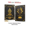 Dekorasi Mahar Pernikahan Akrilik Gold Custom - Twin Digital