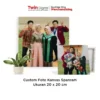 Cetak Foto Kanvas Spanram Ukuran 20 x 20 Terbaik di Jakarta