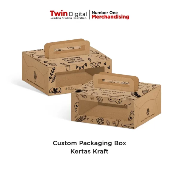 Kraft Box Packaging Custom - Twin Digital