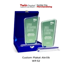 Custom Plakat Keren Material Akrilik Premium 100% - Twin Digital