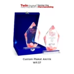 Cetak Plakat Akrilik Premium Custom Model Daun - Twin Digital