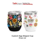 Jual Egg Shaped Cup Print UV / Mug Custom 350 Ml - Twin Digital