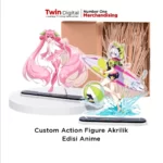 Standing Akrlik Action Figure Edisi Anime
