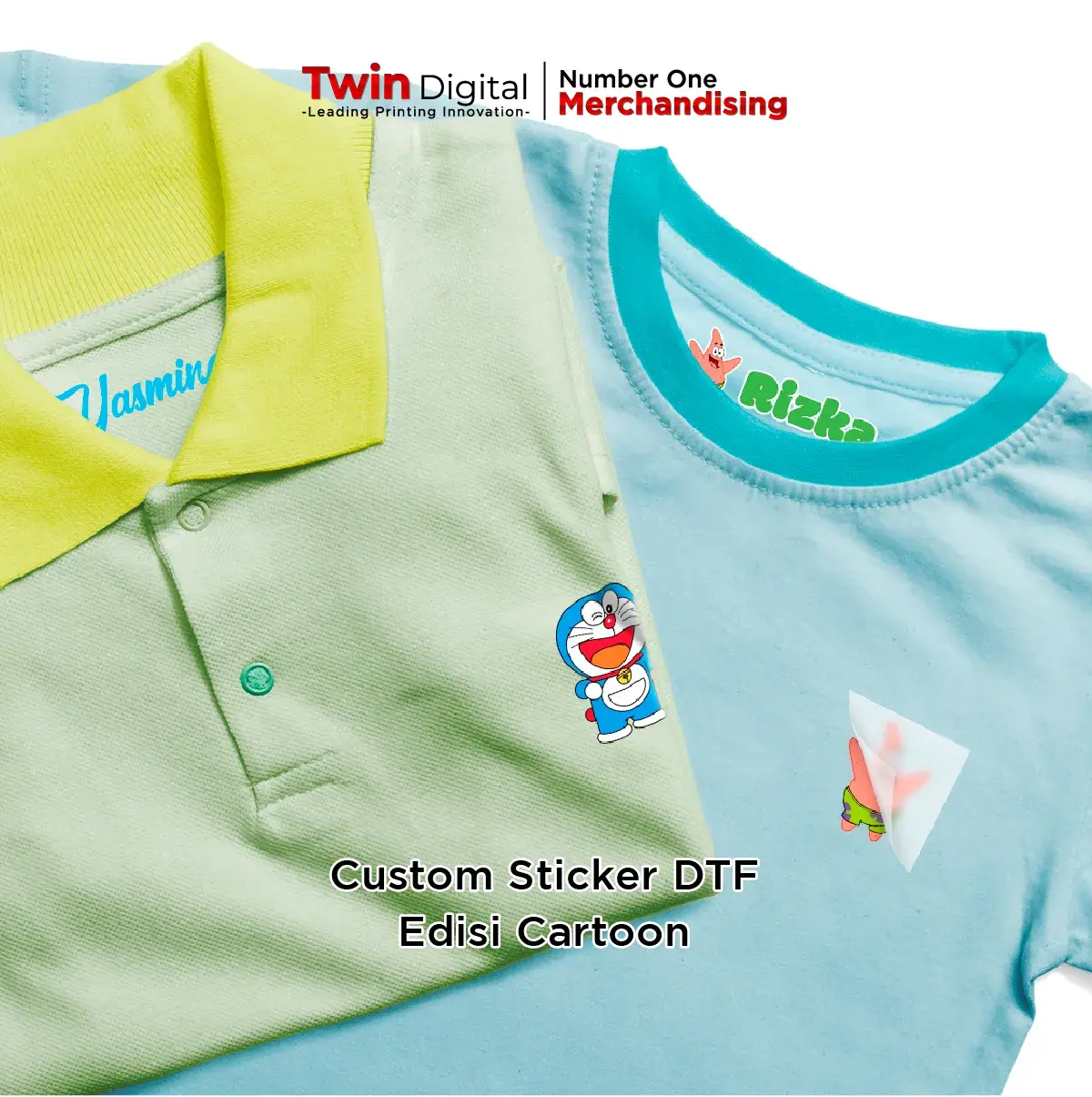 Custom Sticker Dtf Edisi Cartoon Twindigital Id