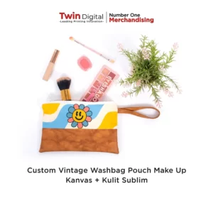 Vintage Washbag Pouch Make Up