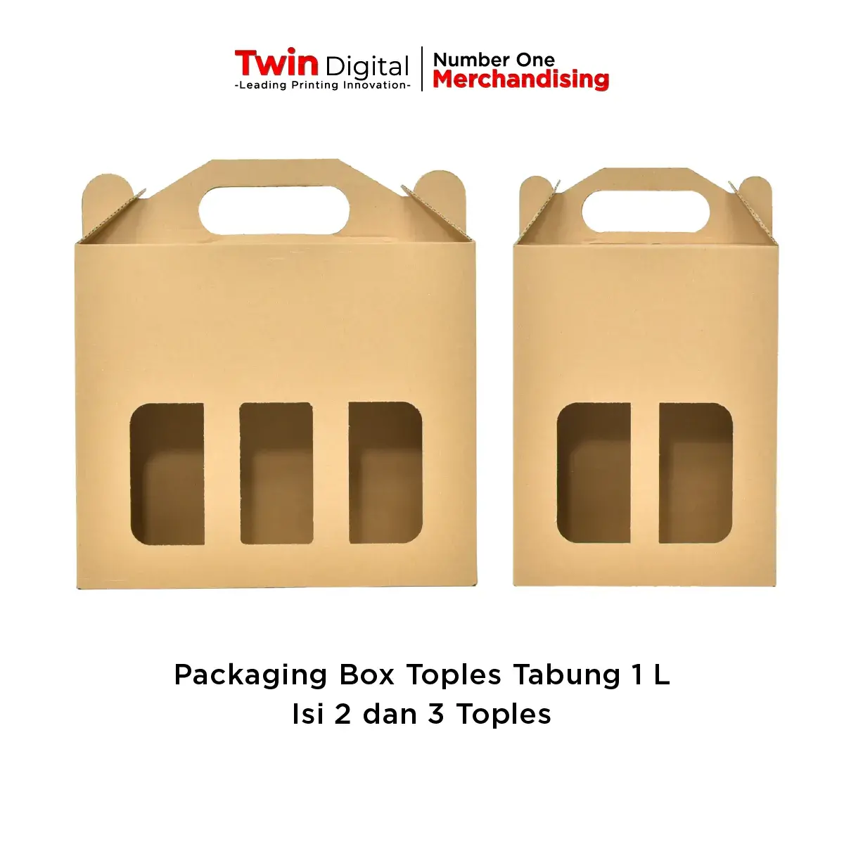 Packaging Box Toples Tabung 1 L Isi 2 & 3 pcs