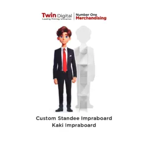 Custom Standee Impraboard Kaki Corrugated