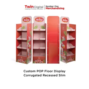 Floor Display Corrugated Roma