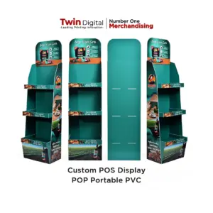 Custom POS Display POP Portable PVC