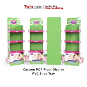 POP Floor Display Custom - PVC Slide Tray