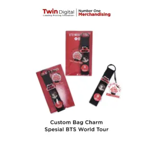 Bag Charm BTS World Tour Edition