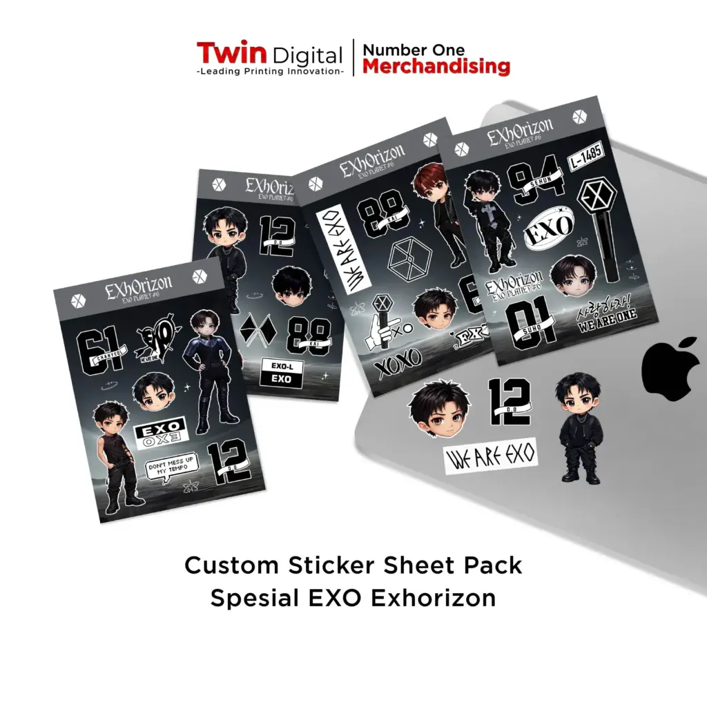 Sticker Sheet EXO 6